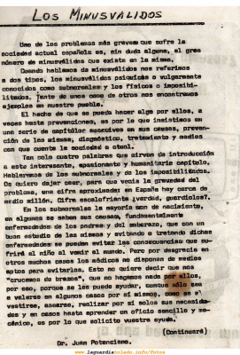 La Veleta número 0 - Página  7
[img]http://www.laguardiatoledo.info/visualizador/imgs/libro_ico.gif[/img][url=http://www.laguardiatoledo.info/visualizador/laveleta/][color=red][b]HOJEAR[/b][/color][/url]
Palabras clave: veleta