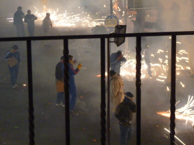 FIESTAS 2010
Toros de fuego en la plaza 28-9-10
