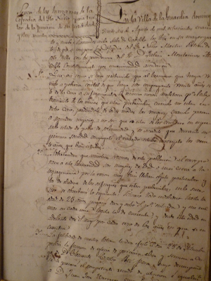 Actas de la Cofradía (II)
Primer acta del libro más antiguo de la cofradía que data de agosto de 1849.
EL SANTO NIÑO DE LA GUARDIA: < Historias y publicaciones
