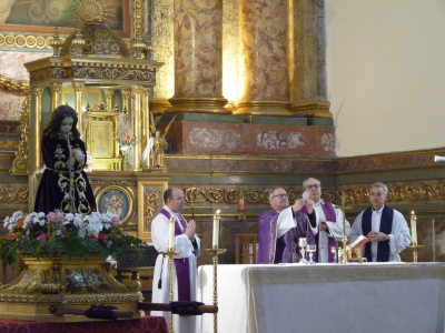 Solemne misa el 8/3/2020 
Solemne misa presidida por el Obispo Don Francisco por el inicio de la Misión Diocesana
