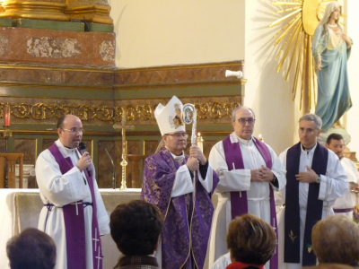 Solemne misa el 8/3/2020 
Solemne misa presidida por el Obispo Don Francisco por e inicio de la Misión Diocesana

