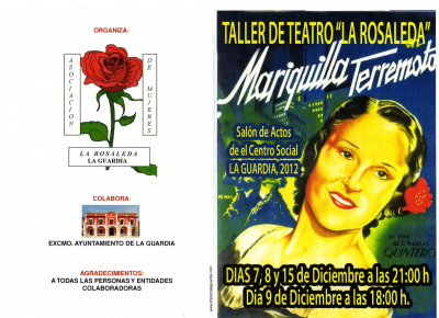 Programa de mano
Palabras clave: Cartel anunciador