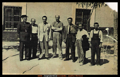 Funcionarios
Sargento de la Guardia Civil, el tío José Maria alguacil municipal, Felipe escribiente del ayuntamiento, Alberto secretario del ayuntamiento, un señor de Lillo, Pedro y  Pelines municipales. 

Palabras clave: Al guacil municipal
