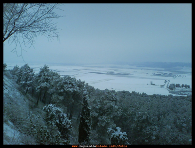  La Guardia bajo la nieve
Paisajes nevados, tomados desde el  Paseo del Norte, año 2009 

