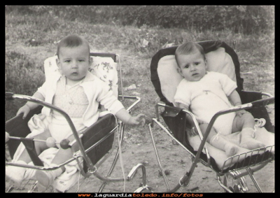  bebes
José Vicente Morales y Luis Antonio Peláez, año 1972

