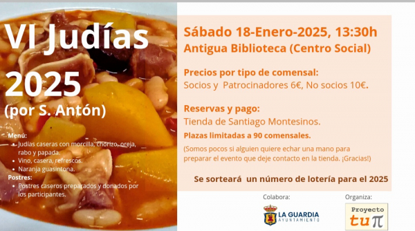 Judías 2025
