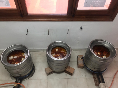 Día de las judías. 2020
Cocinando las judías para 100 comensales
Palabras clave: Judias 2020
