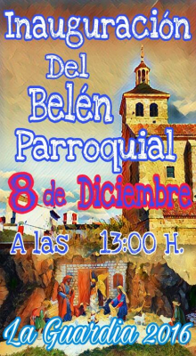 Inauguración del Belén Parroquial
Realizado por Jesús Muñoz y Moisés Román
Palabras clave: belen parroquial