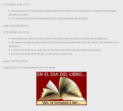 Día del libro
