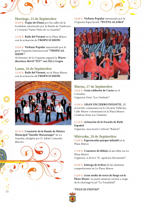 PROGRAMA DE FIESTAS 2011
