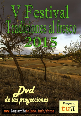Ya a la venta el DVD de Tradiciones al fresco 2015
Ya a la venta el DVD de Tradiciones al Fresco 2015. Colabora con la A.C.Proyecto Tupi por tan solo 5€. 
Contiene los vídeos: 1. Hogar de San José (Manoli Morales) 2. Dichos guardiolos (Inés de la Cruz).
Maquetación de DVD: Juán Luis Redajo y Enrique de la Cruz.
Diseño Portada: Fernando Navarro.
Foto de portada: Víctor Hijosa
Palabras clave: dvd TAF2015