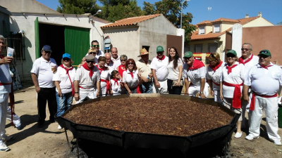 Tradicional vaquilla. A cargo de Peña Los Timbales. 27-9-15
