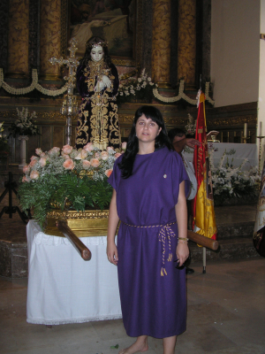 Peregrinacion a la Ermita del Santo Niño, haciendo penitencia. Fiestas´09
Acompañé al Santo Niño agradeciendole el cumplimiento de una manda, es decir de un deseo concedido por él. Fiestas´09.

Palabras clave: cristina fiestas santo niño