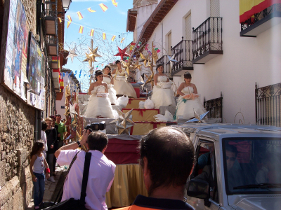 Carroza de las damas y reina 2010
