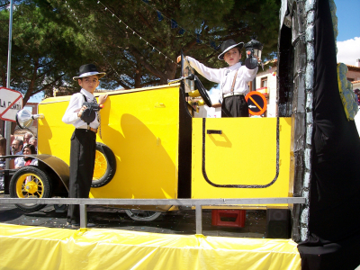 Carroza de las fiestas

