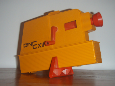 Juguetes de los 80, el cinexin
El proyector del cinexin
