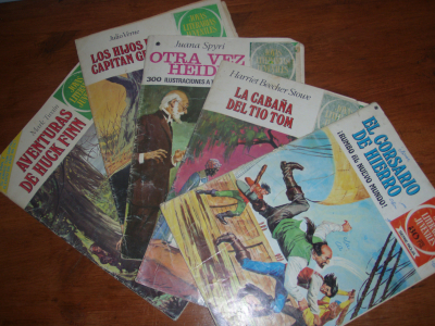 Los comics
comics de aventuras, Heidi, etc.
EL CURSO DE LA VIDA: La infancia y niñez
