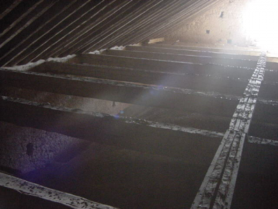 ESTRUCTURA DE CUBIERTA DE BÓVEDA CENTRAL
