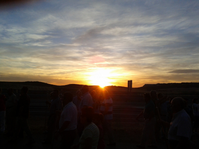 Puesta de Sol, desde 1ª capilla 01-09-2012
