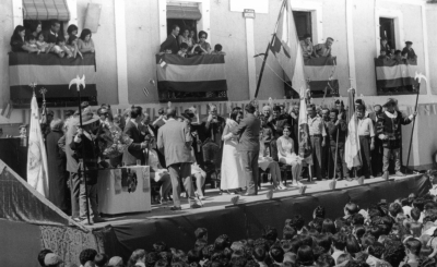 Fiestas 1969
Imposición de la banda a la reina de las fiestas de 1969
