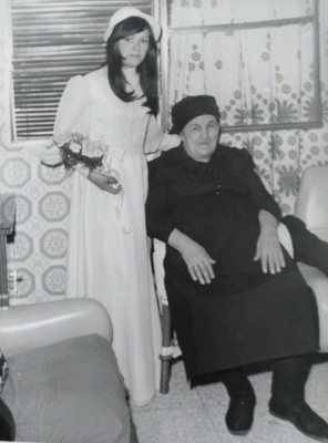 Año 1974 boda de Pepa
